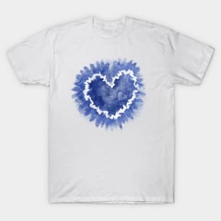 Tie dye heart T-Shirt